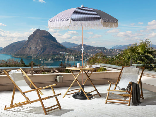 Sonnenschirm 150 cm MONDELLO Schwarz
