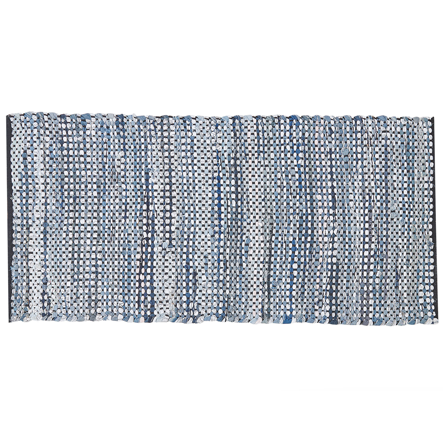 Teppich Baumwolle bunt 80 x 150 cm Kurzflor ALANYA