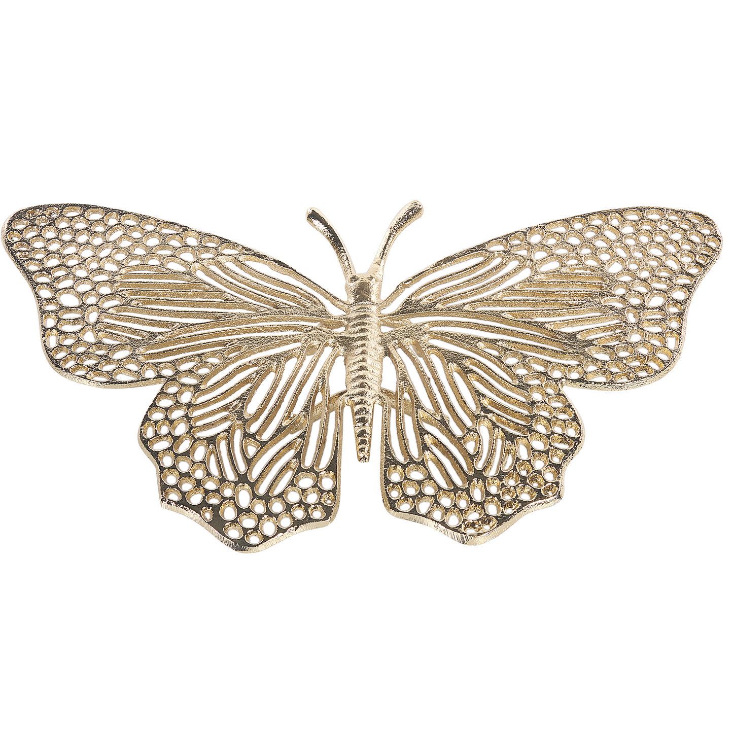 Dekofigur Schmetterling MADIUN Metall Gold