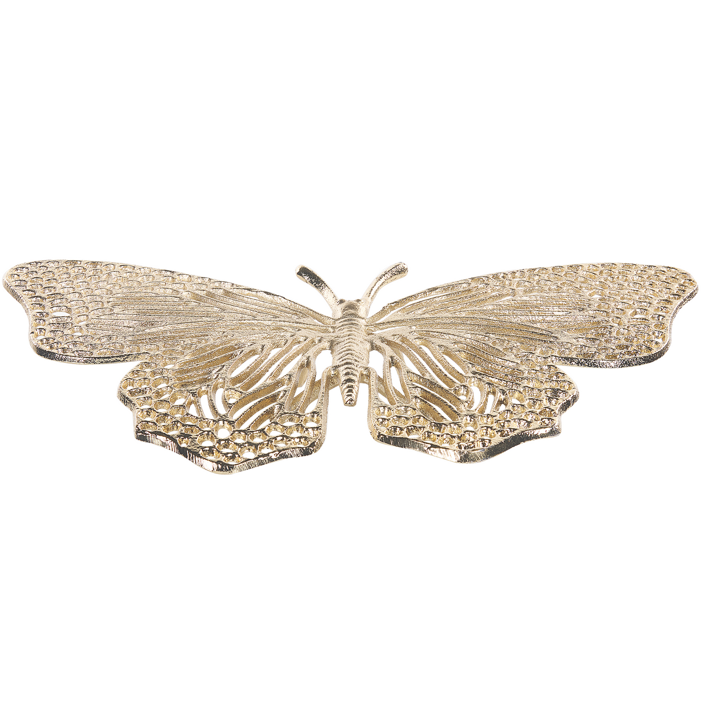 Dekofigur Schmetterling MADIUN Metall Gold