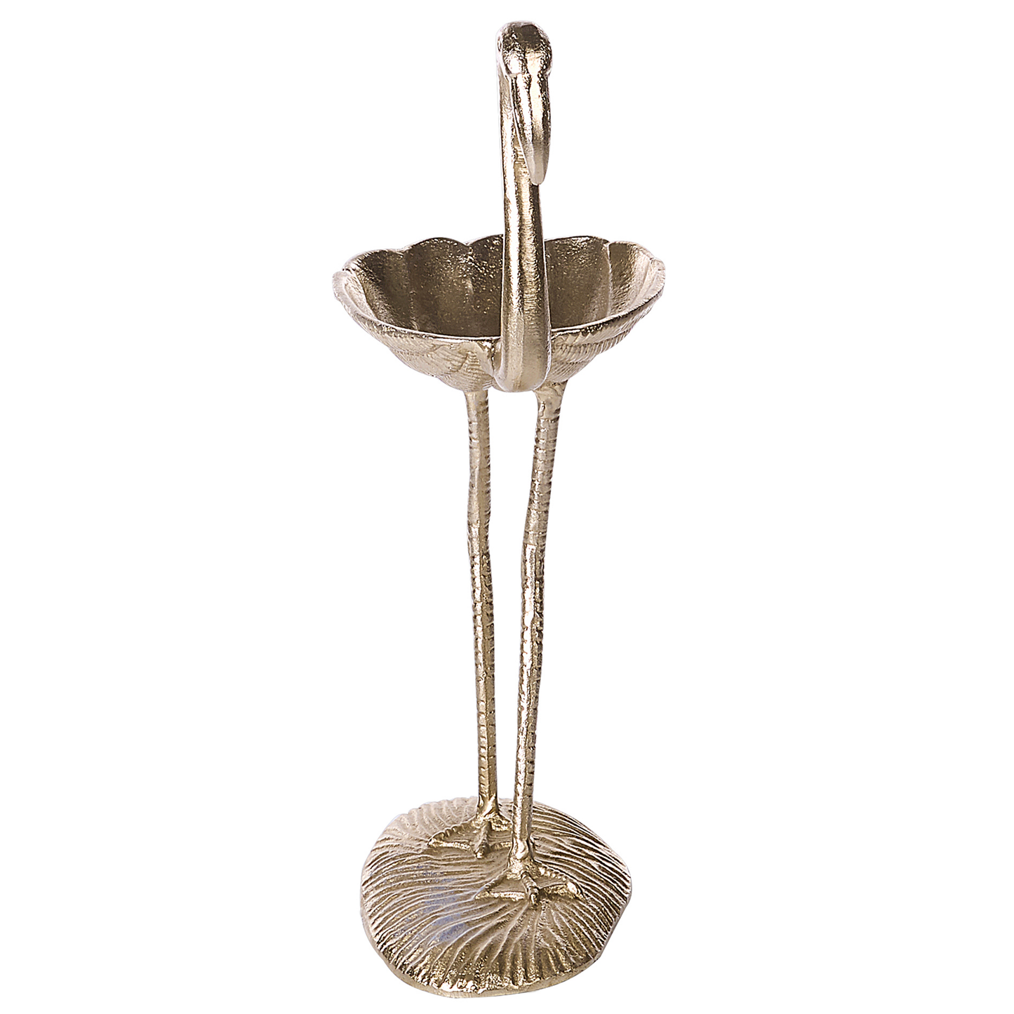 Dekofigur Flamingo SANEN Metall Gold