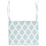 Gartenstuhlkissen 6er Set TOLVE 39 x 31 cm Mintgrün