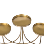 Kerzenständer BUARAN Metall 38 cm Gold