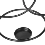 Kerzenständer CAKUNG Metall 33 cm Schwarz