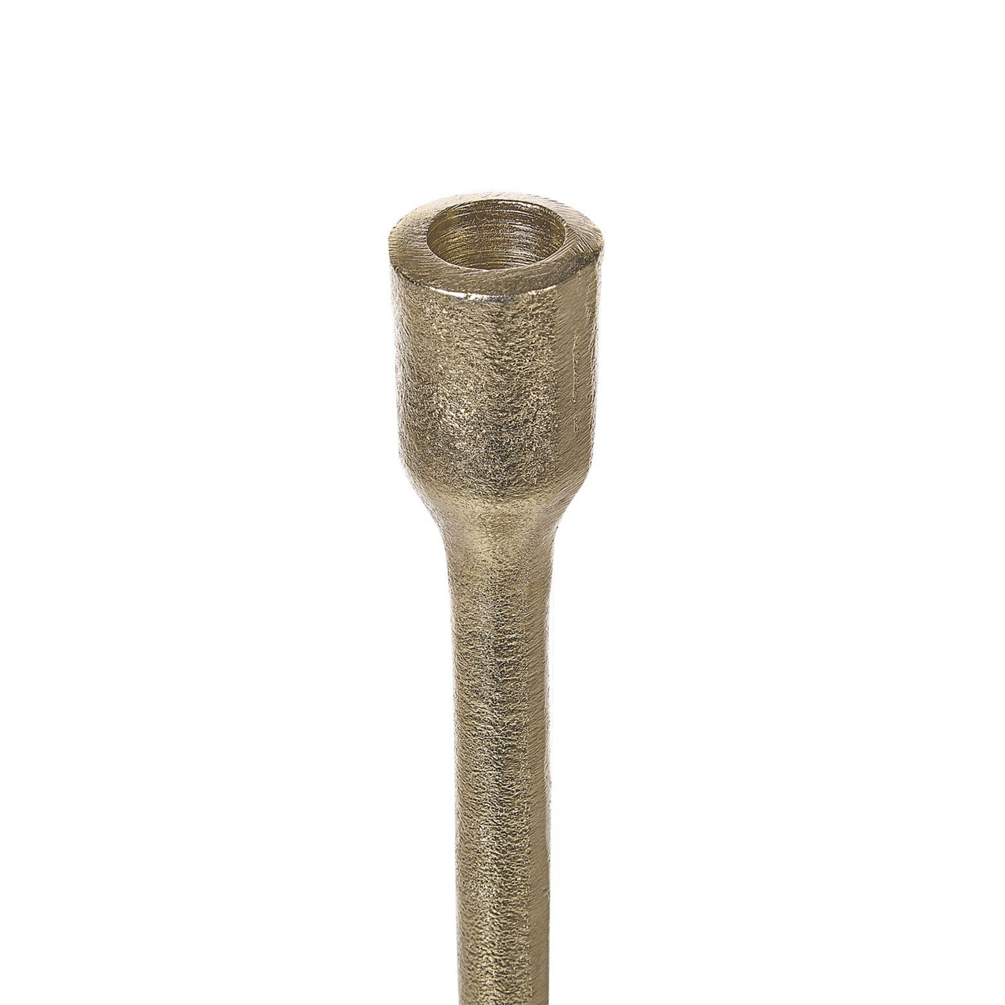 Kerzenständer 3er Set LIWUNG Metall 27/33/38 cm Gold