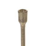 Kerzenständer 3er Set LIWUNG Metall 27/33/38 cm Gold