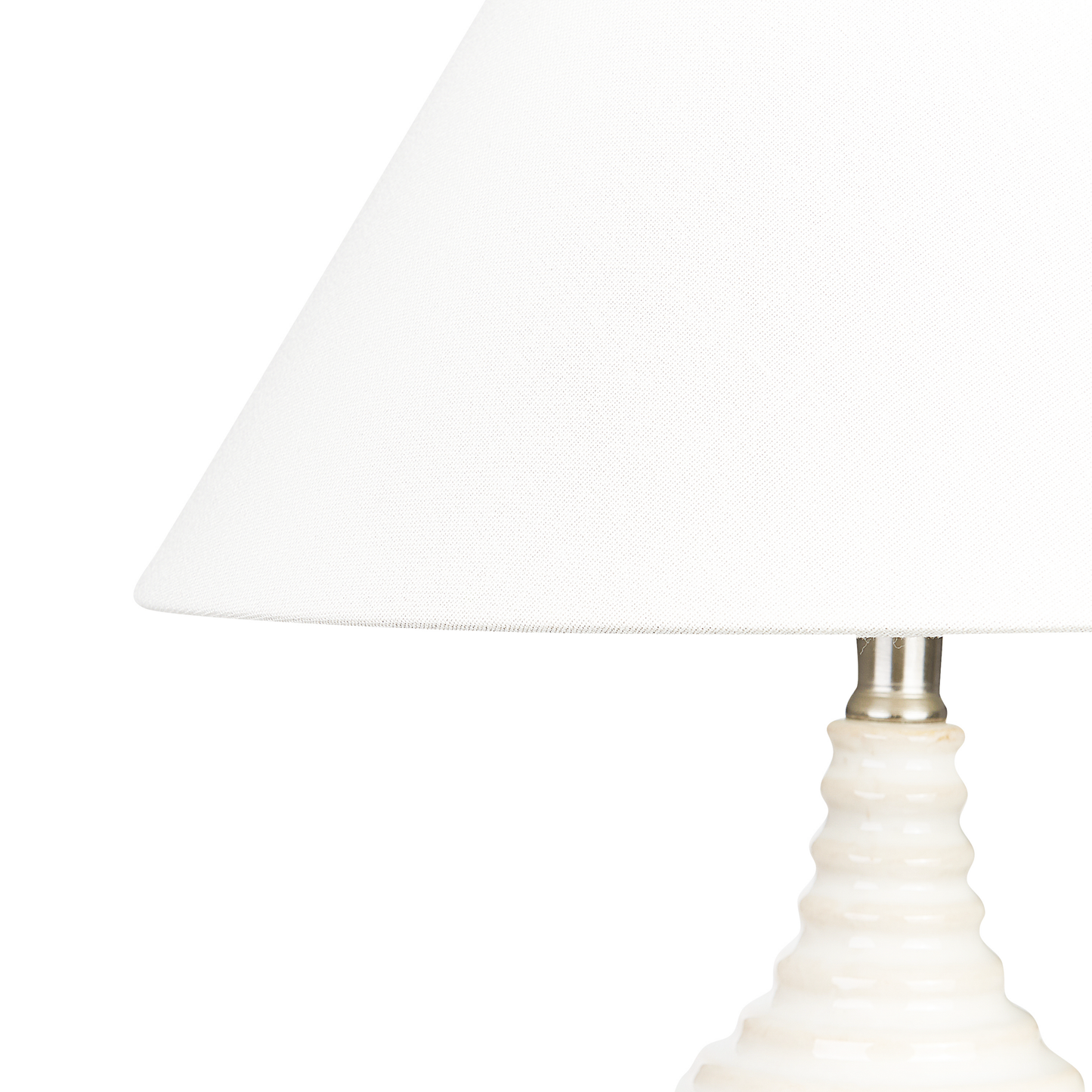 Tischleuchte CELESTE Keramik Beige