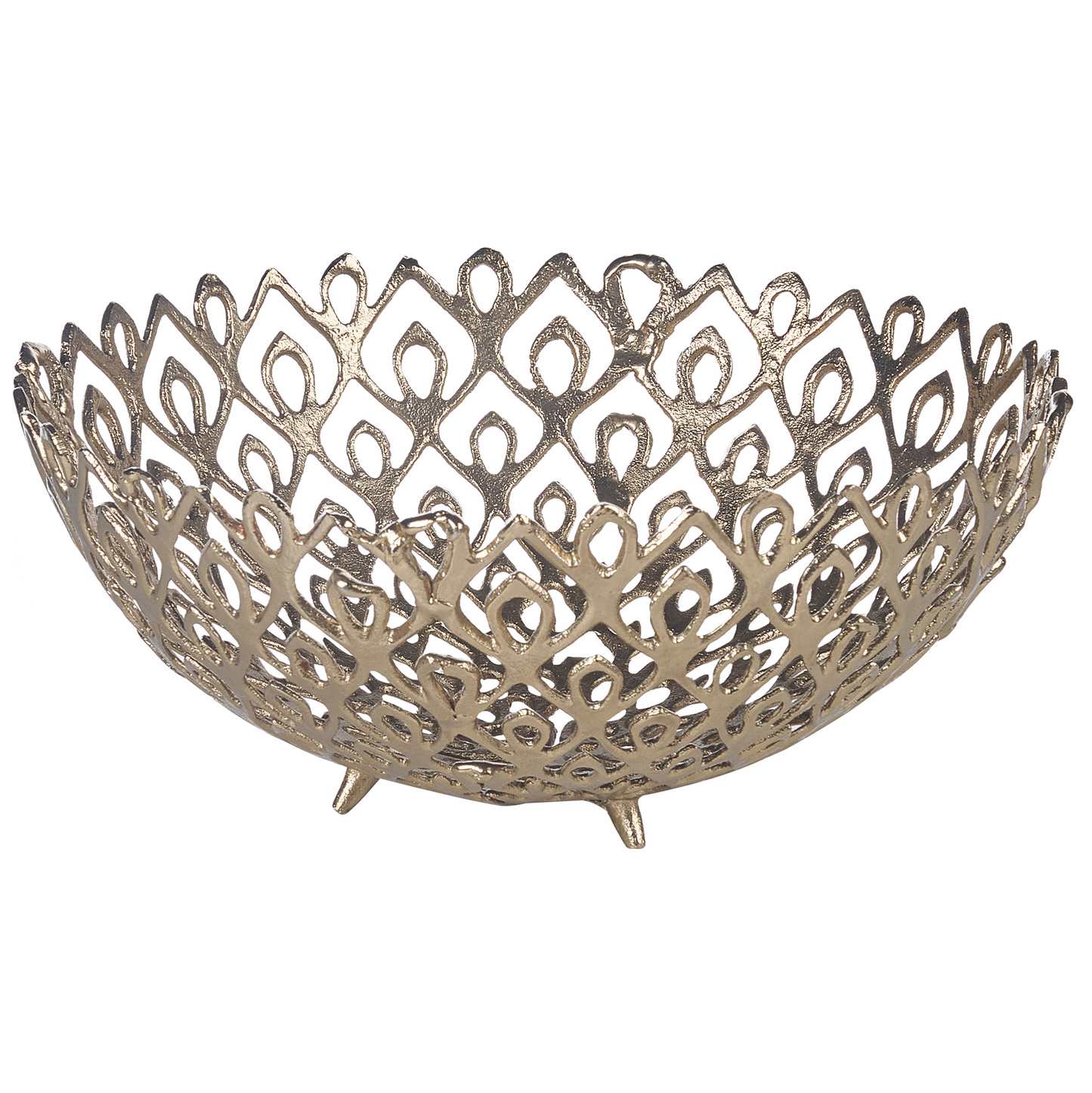 Dekoschale Aluminium gold 2er Set GROGOL