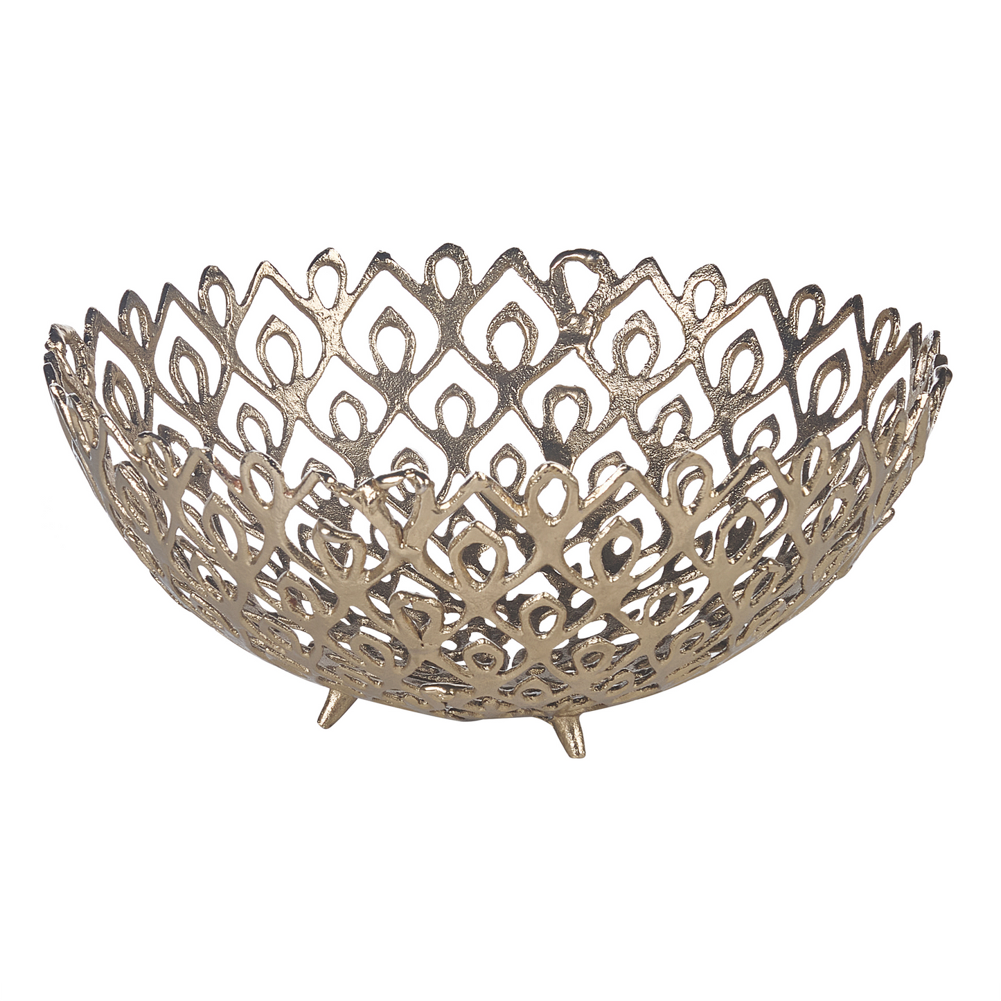 Dekoschale Aluminium gold 2er Set GROGOL