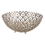 Dekoschale Aluminium gold 2er Set GROGOL