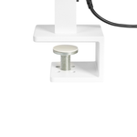 LED Schreibtischlampe klemmbar OCTANT mit Bewegungsmelder Metall Weiss