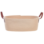 Aufbewahrungskorb Baumwolle hellbeige 2er Set GISSAR