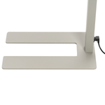 LED Stehlampe SAGITTA mit Dimmer Metall Silber