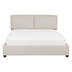 Wasserbett Stoff BELFORT 140 x 200 cm Hellbeige