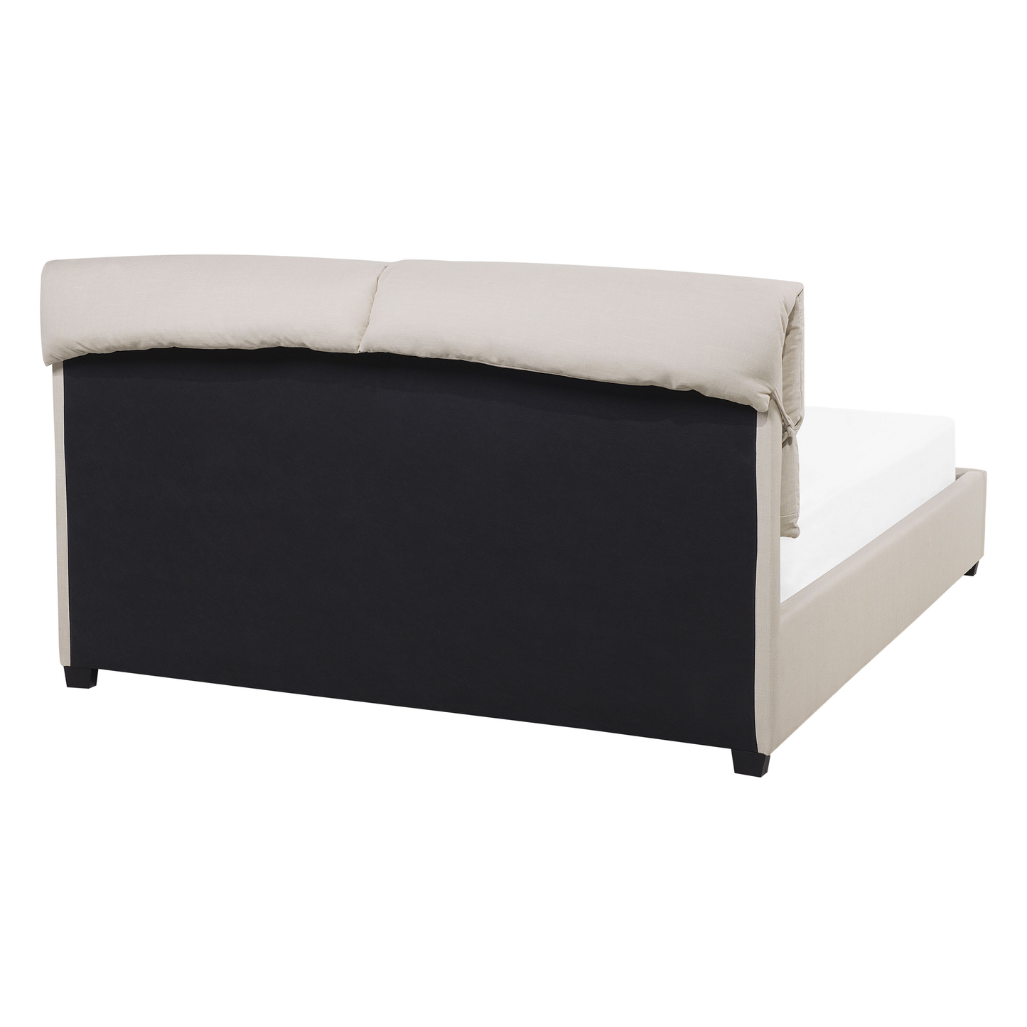 Wasserbett Stoff BELFORT 140 x 200 cm Hellbeige