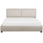 Wasserbett Stoff BELFORT 180 x 200 cm Hellbeige