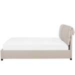 Wasserbett Stoff BELFORT 180 x 200 cm Hellbeige