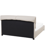 Wasserbett Stoff BELFORT 180 x 200 cm Hellbeige