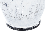 Dekovase MASSALIA Keramik 33 cm Weiss