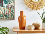 Dekovase KARFI Keramik 37 cm Orange