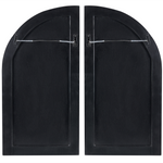 Wandobjekt OGAN 80 cm Schwarz