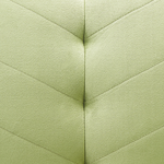 3-Sitzer Schlafsofa Samtstoff olivgrün SENJA