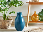 Dekovase STAGIRA Keramik 48 cm Blau