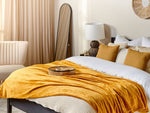 Kuscheldecke BAYBURT 150 x 200 cm Orange