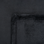 Kuscheldecke BAYBURT 150 x 200 cm Schwarz