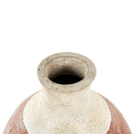 Dekovase BURSA Keramik 37 cm Hellbraun