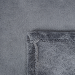 Kuscheldecke BAYBURT 200 x 220 cm Grau