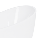 Badewanne freistehend weiss oval 170 x 77 cm ANTIGUA