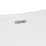 Badewanne freistehend weiss oval 170 x 77 cm ANTIGUA