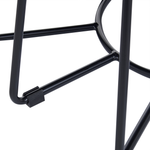 Couchtisch Marmor Optik schwarz ø 80 cm BERNIE