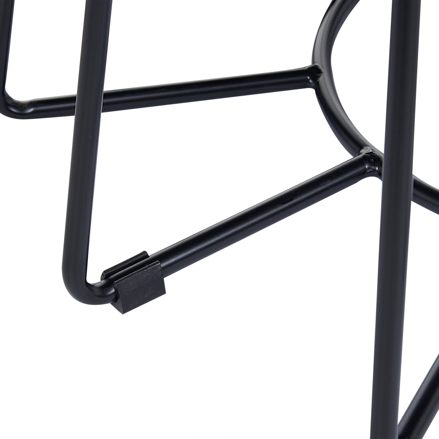 Couchtisch Marmor Optik weiss / schwarz ø 80 cm BERNIE