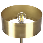 Tischleuchte ARIPO mit USB-Anschluss Metall Gold