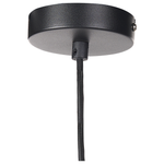 Hängelampe TALPARO Glas Silber