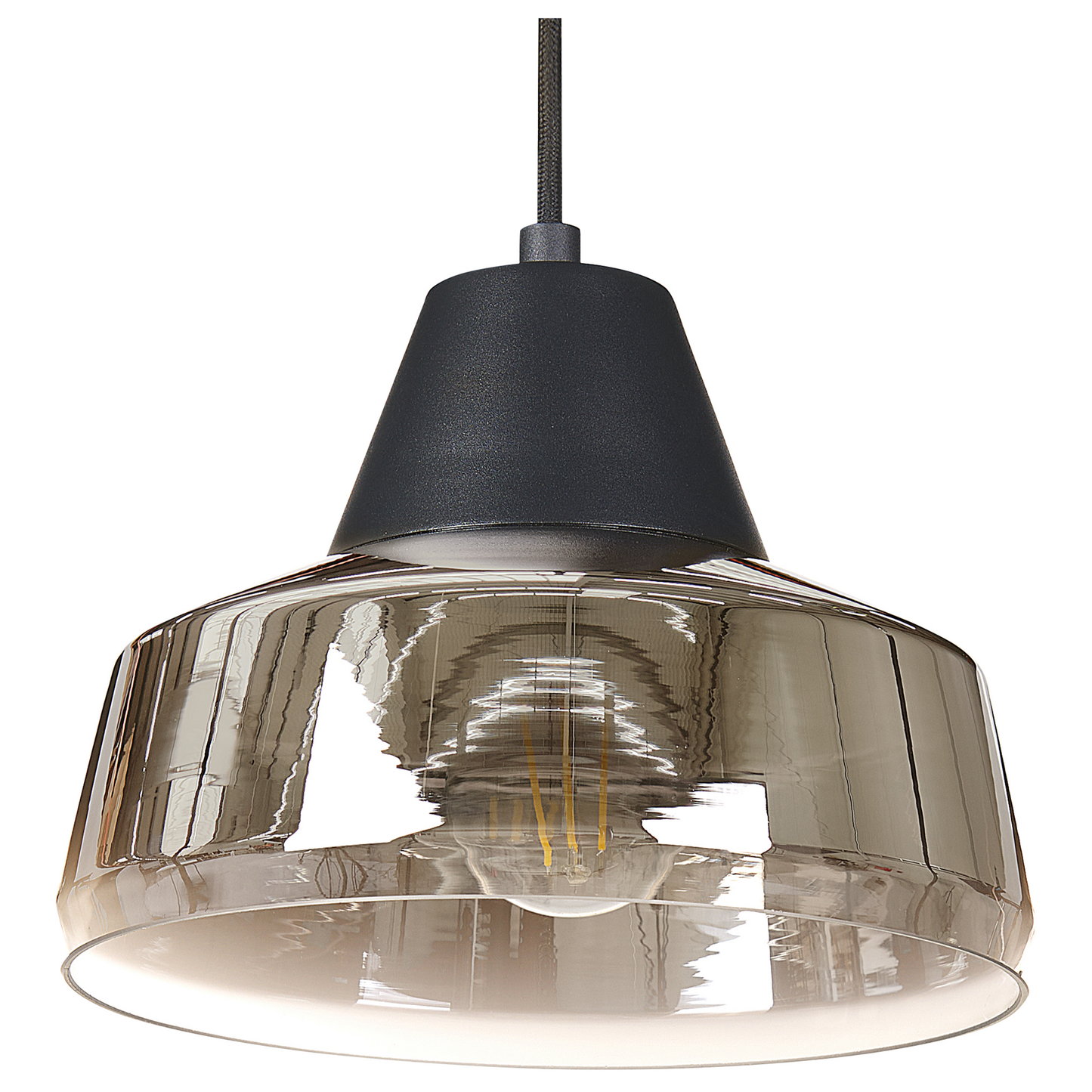 Hängelampe TALPARO Glas Gold