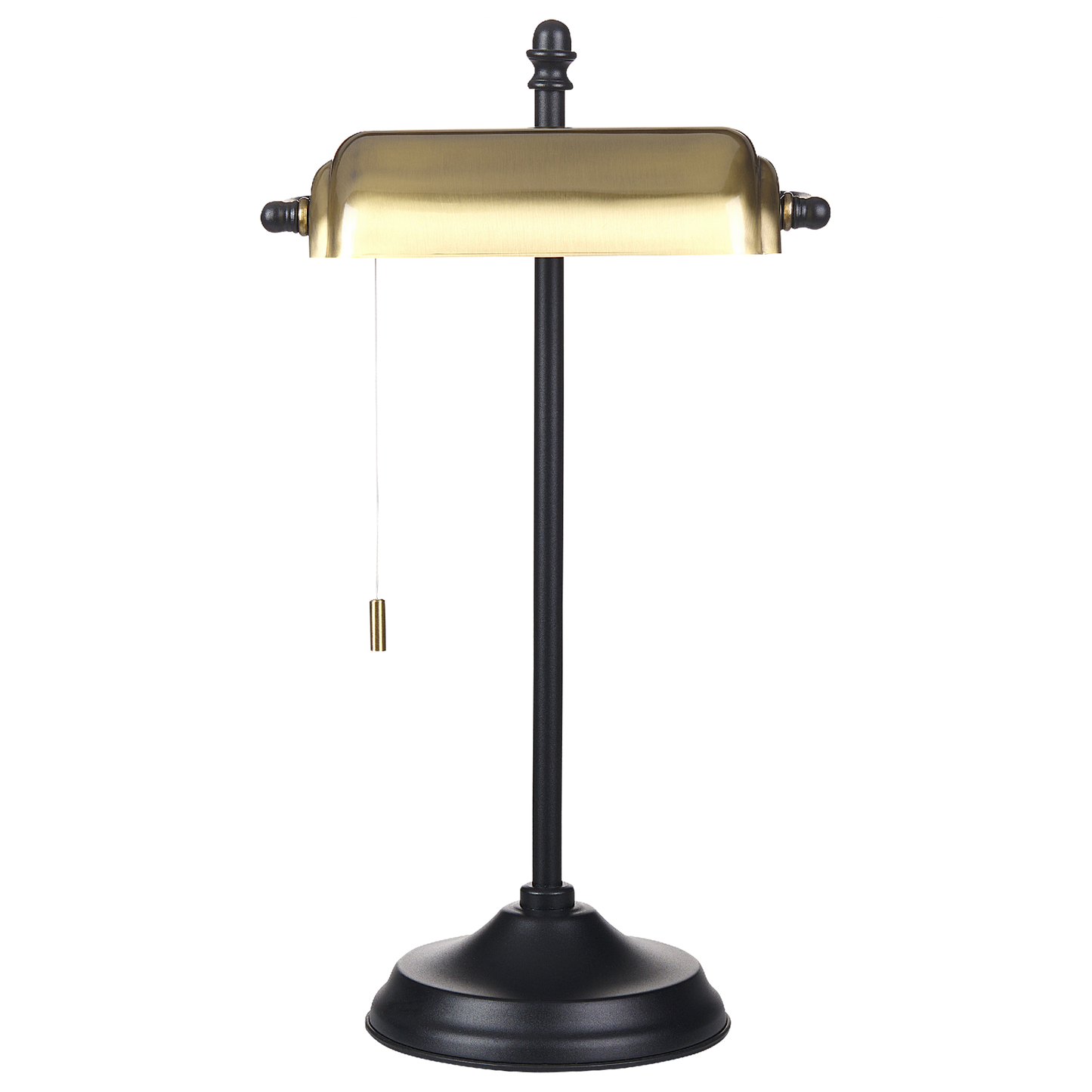 Schreibtischlampe MARAVAL Metall Schwarz / Gold