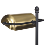 Schreibtischlampe MARAVAL Metall Schwarz / Gold