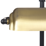 Schreibtischlampe MARAVAL Metall Schwarz / Gold