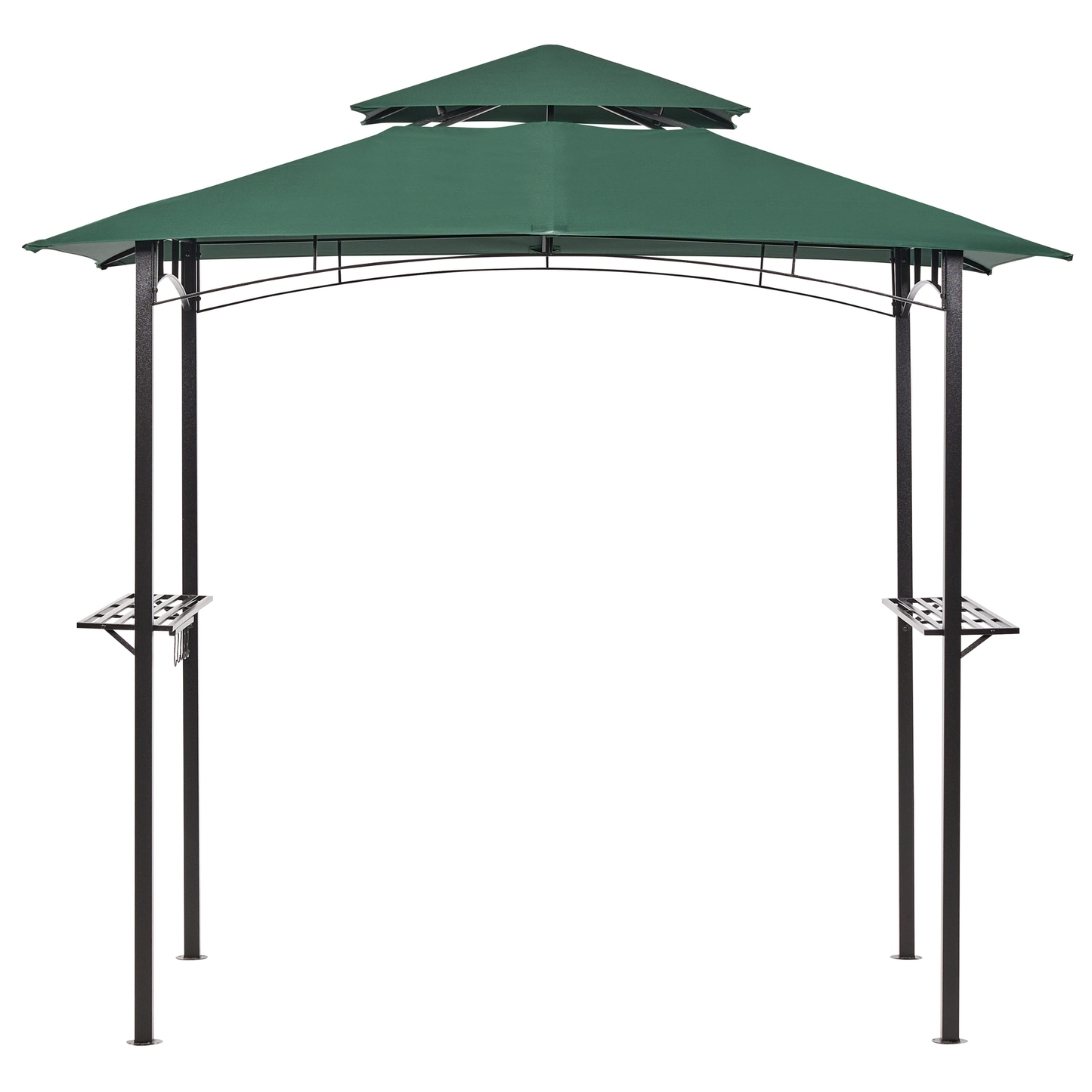 Pavillon NARO Metall 240 cm 148 cm Dunkelgrün