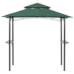 Pavillon NARO Metall 240 cm 148 cm Dunkelgrün