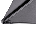 Pavillon NARO Metall 240 cm 148 cm Grau