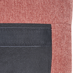 3-Sitzer Sofa Polsterbezug rosa / gold TROSA