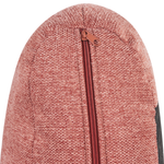 3-Sitzer Sofa Polsterbezug rosa / gold TROSA