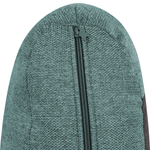 2-Sitzer Sofa Polsterbezug mintgrün / gold TROSA