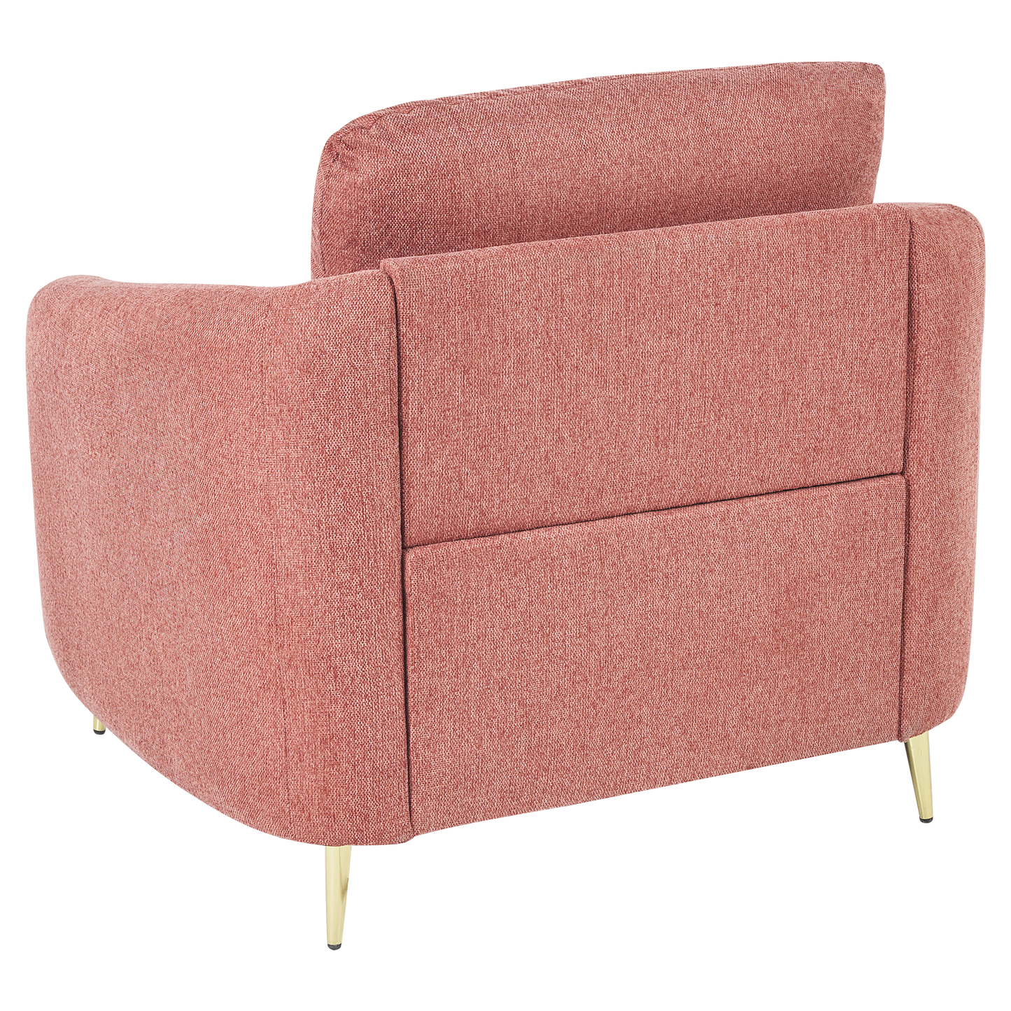 Sofa Set Polsterbezug rosa / gold 6-Sitzer TROSA