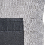 2-Sitzer Sofa Polsterbezug hellgrau / gold TROSA