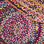 Teppich Baumwolle bunt ⌀ 140 cm TOKAT